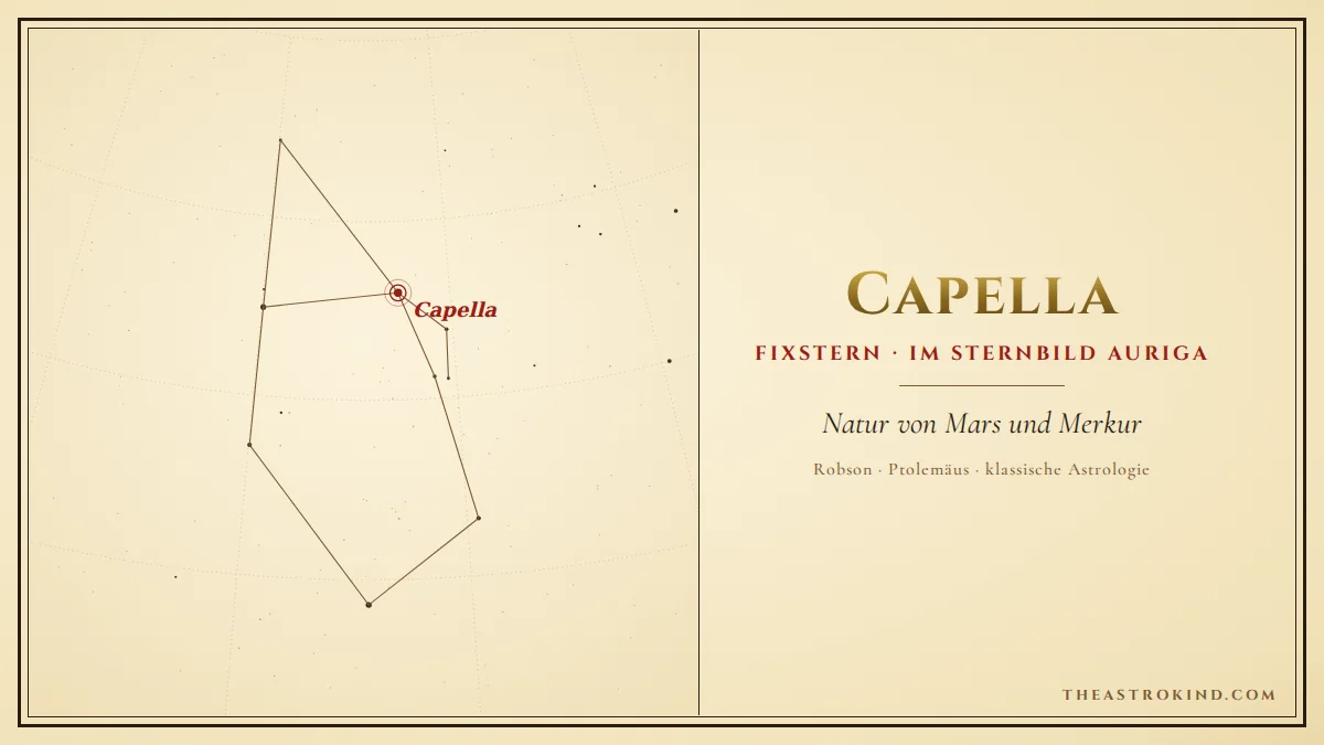 Capella in der natalen Astrologie: Der Ziegenstern