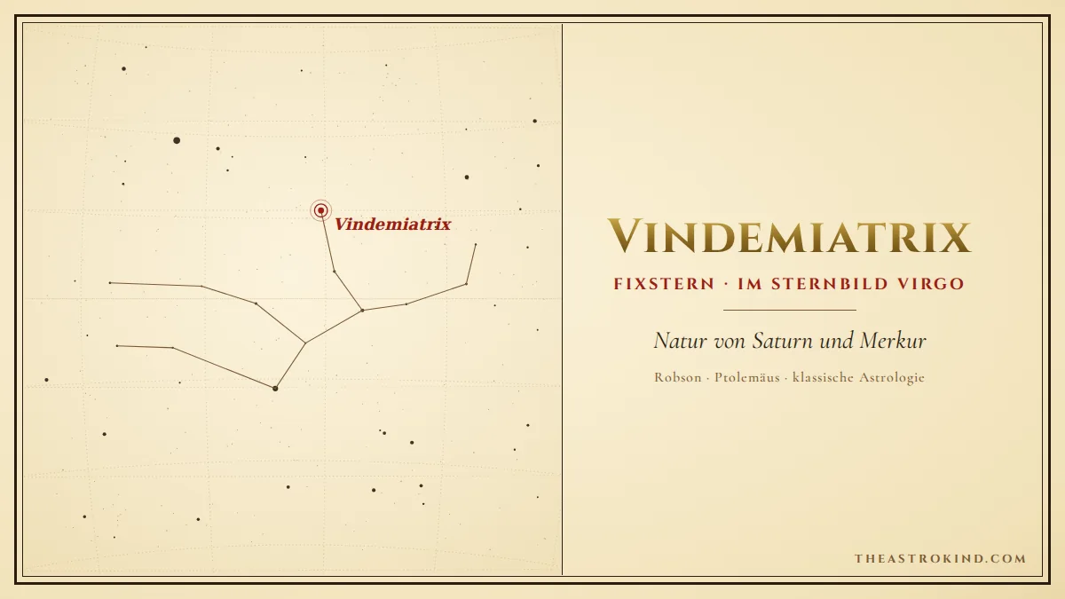 Vindemiatrix im Natal: Warum vorschnelles Urteilen gefährlich ist?
