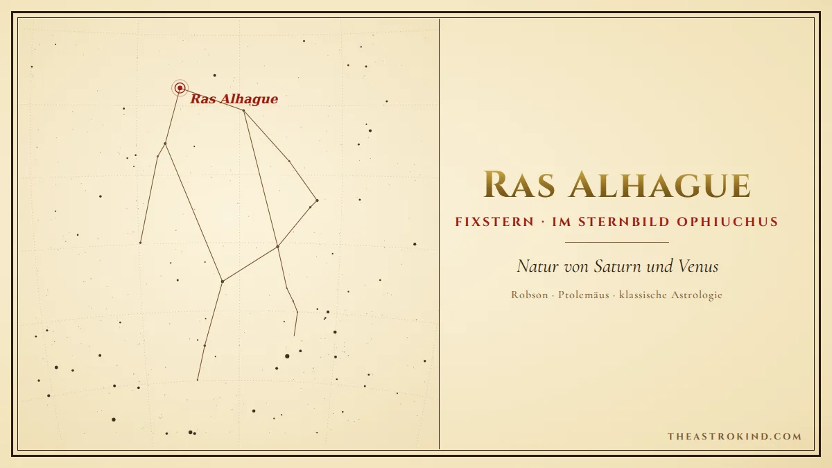 Ras Alhague im Natal: Gift oder Heilung?