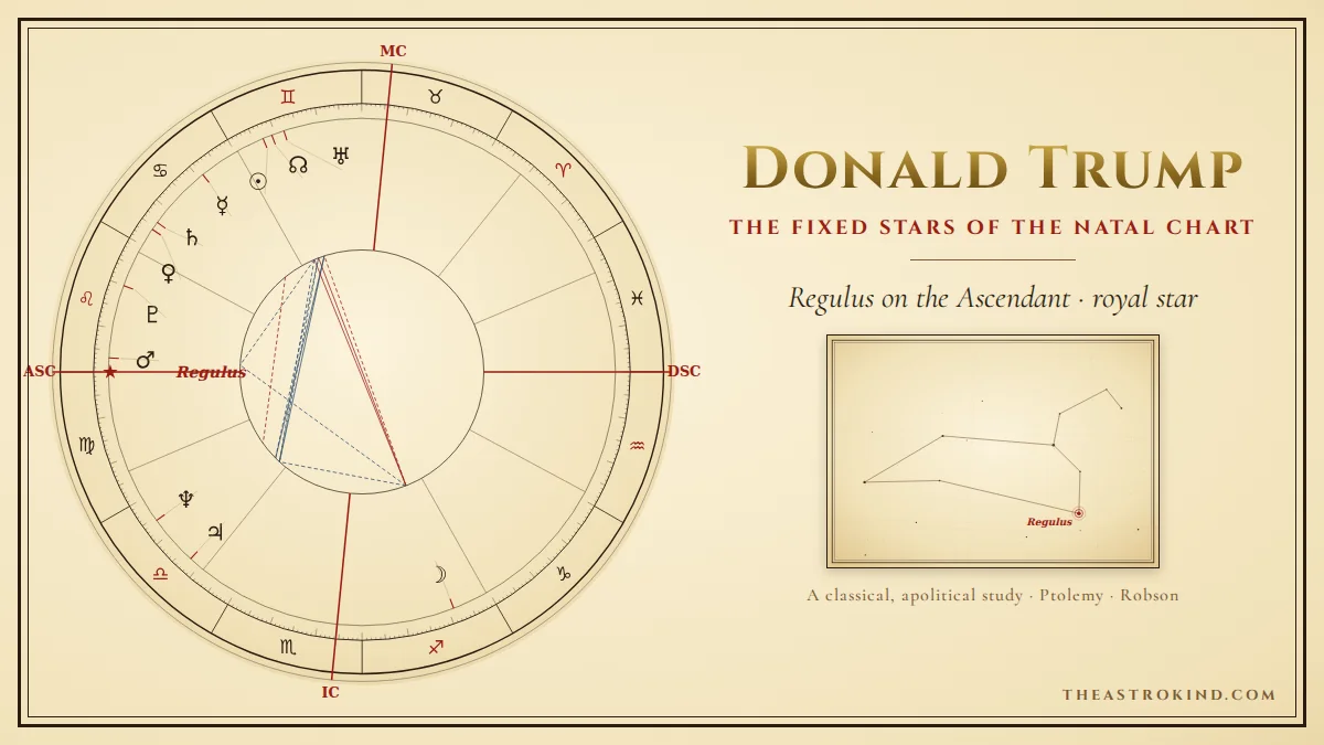 What Do the Fixed Stars in Donald Trump's Chart Promise?