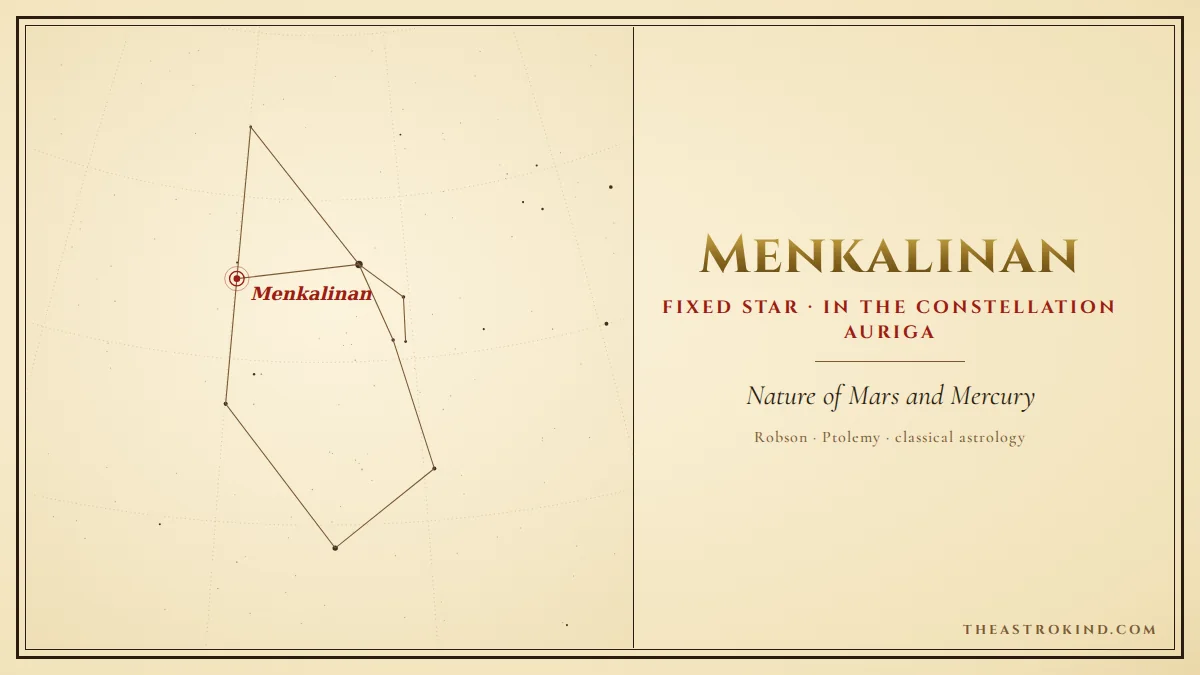 What Does Menkalinan Mean in Your Natal Chart?