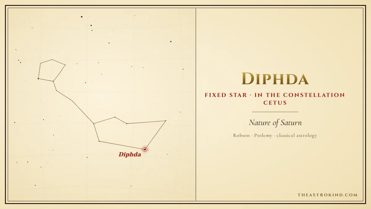 What Does Diphda in the Natal Chart Mean?
