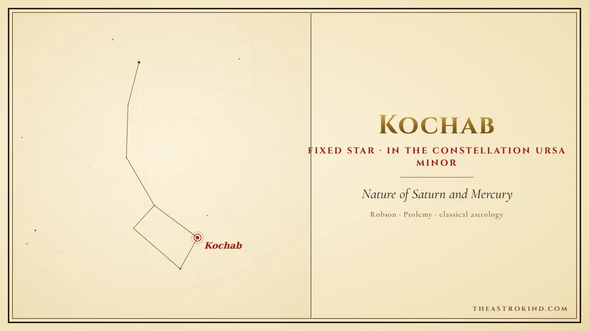 What Does Kochab in the Natal Chart Reveal?