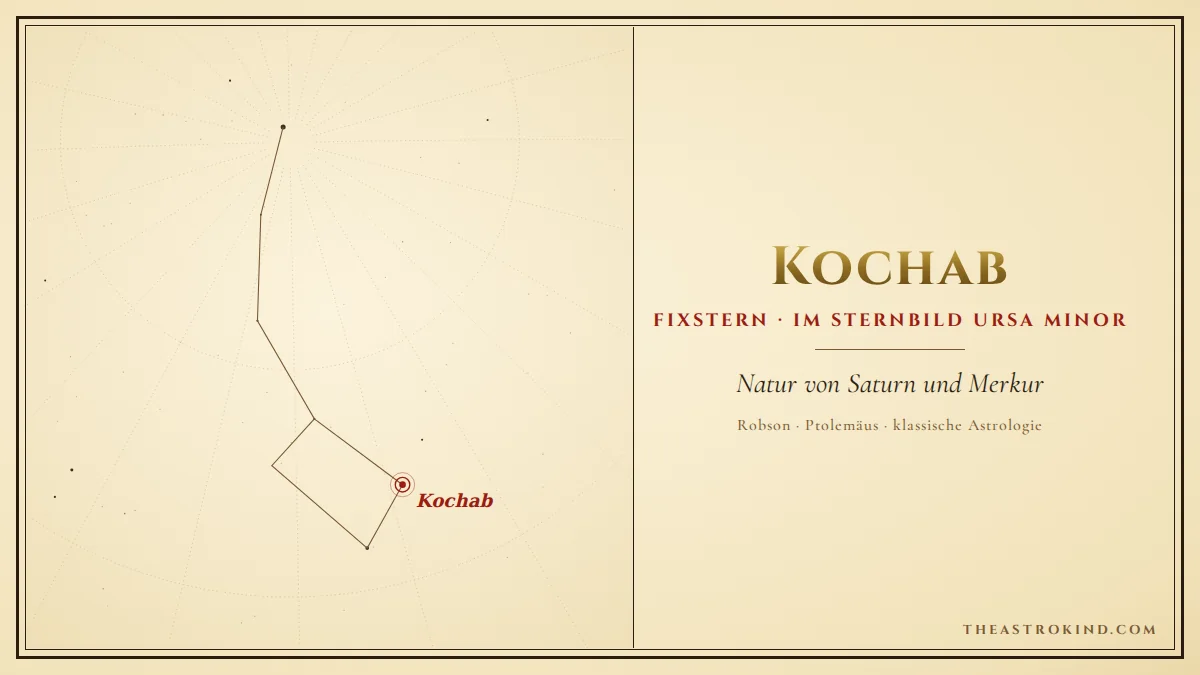 Kochab im Geburtshoroskop: Was bedeutet er?