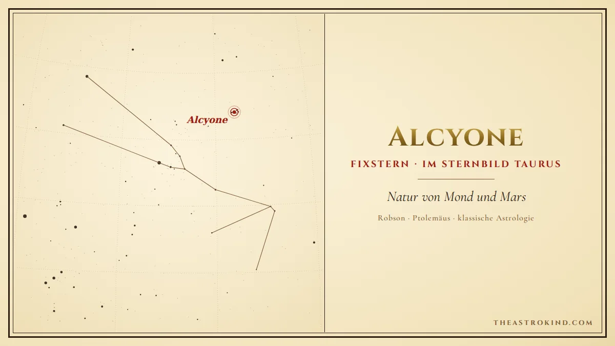 Alcyone im Geburtshoroskop: Was bedeutet der Zentralstern der Plejaden?