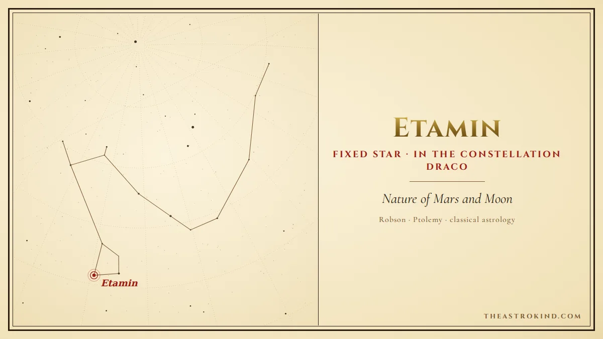 Etamin in the Natal Chart: What Does It Mean?
