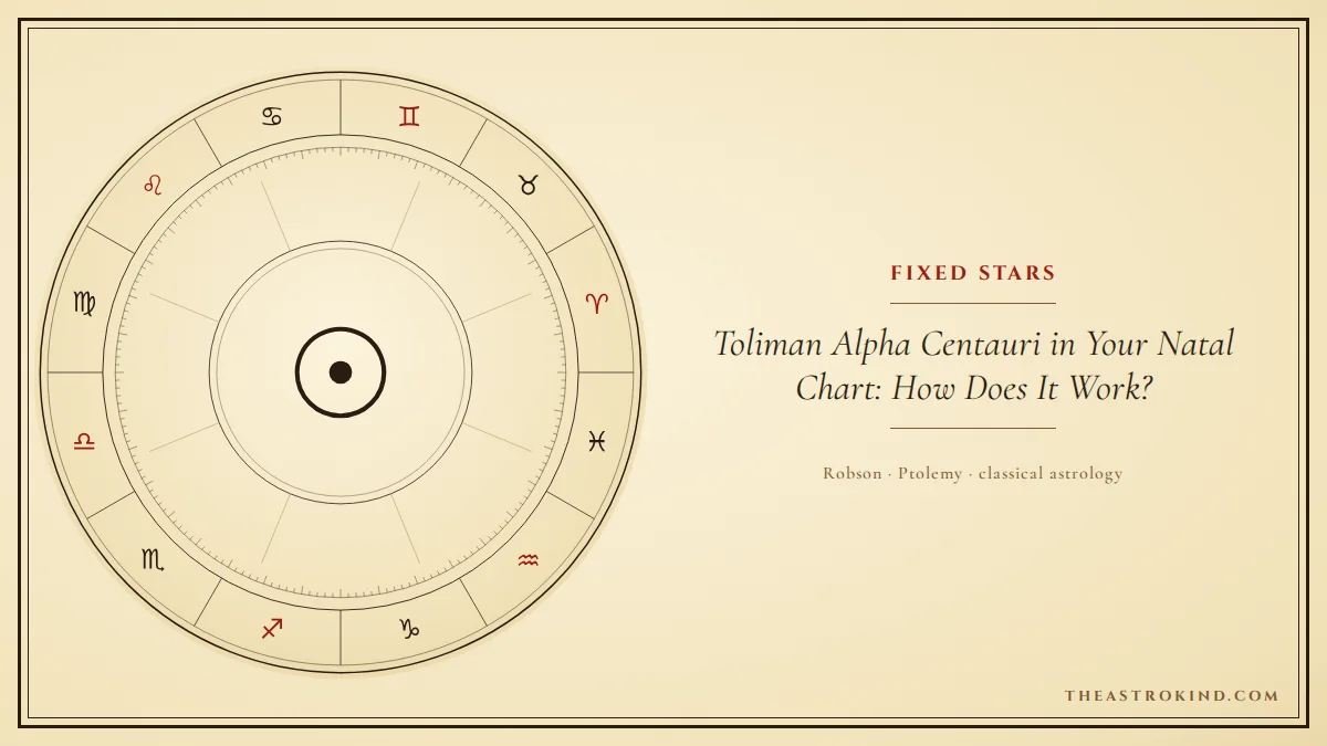 Toliman Alpha Centauri in Your Natal Chart: How Does It Work?