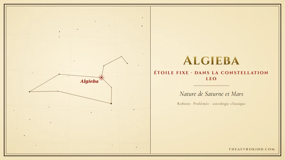 Algieba en astrologie natale : comment l'interpréter ?
