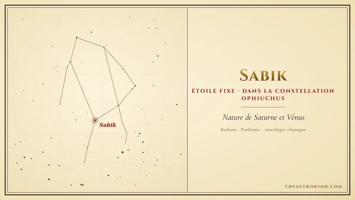 Sabik en astrologie natale : comment l'interpréter ?