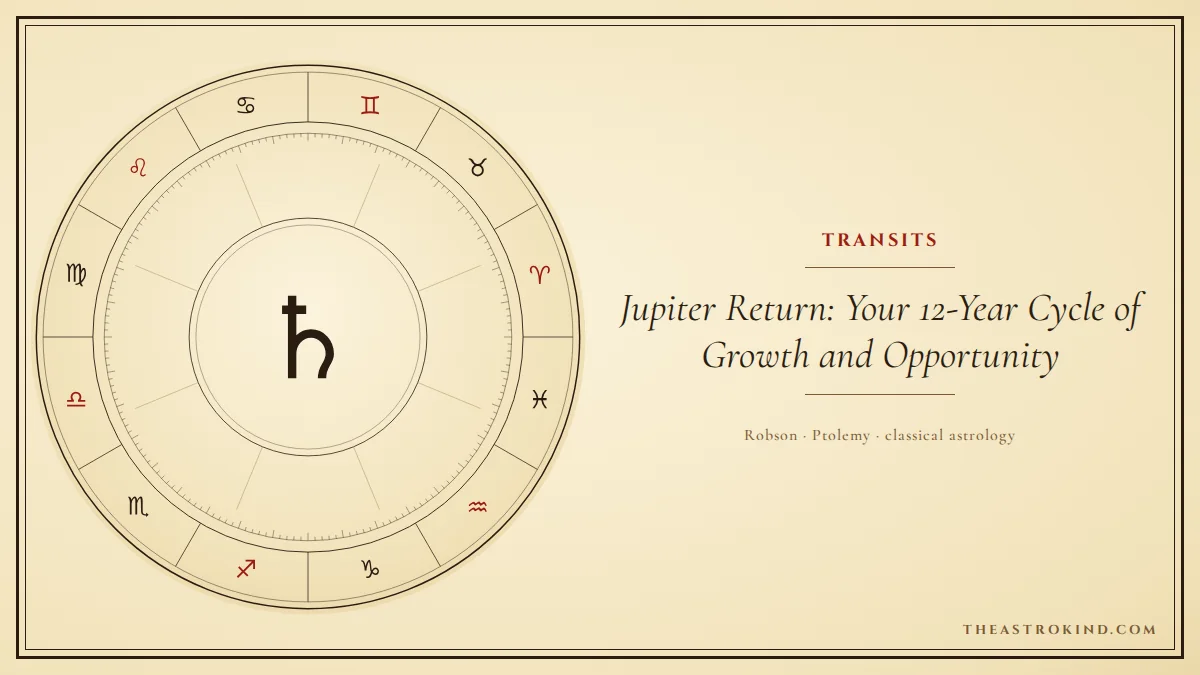 Jupiter Return: Your 12-Year Cycle of Growth and Opportunity
