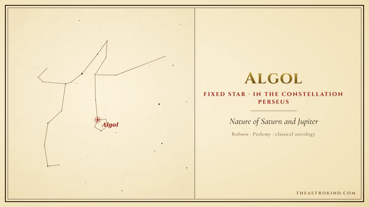 Algol in Your Natal Chart: The Demon Star's True Power