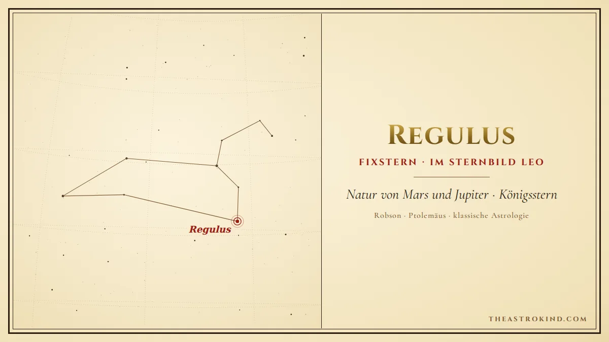 Regulus in der Astrologie: Das Herz des Löwen im Horoskop