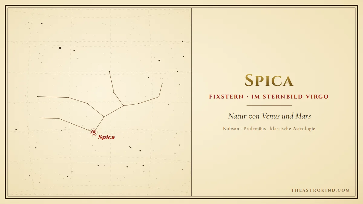Spica im Natalhoroskop – der Glücksstern der Jungfrau