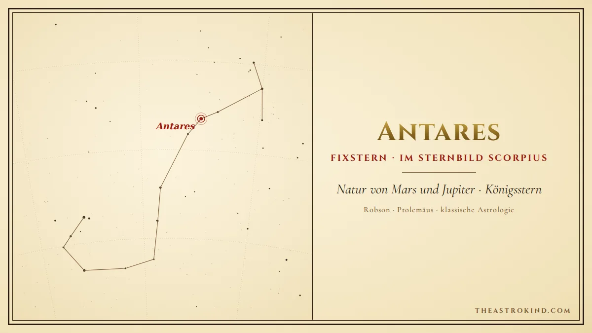 Antares in der Astrologie: Fixstern und Mars-Einfluss